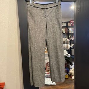 Express wide-legged tweed dress pants